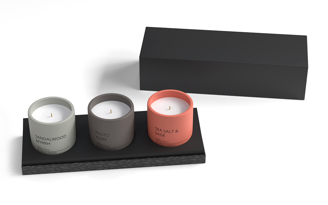 The Elemental No.3 Candle Flight Gift Set